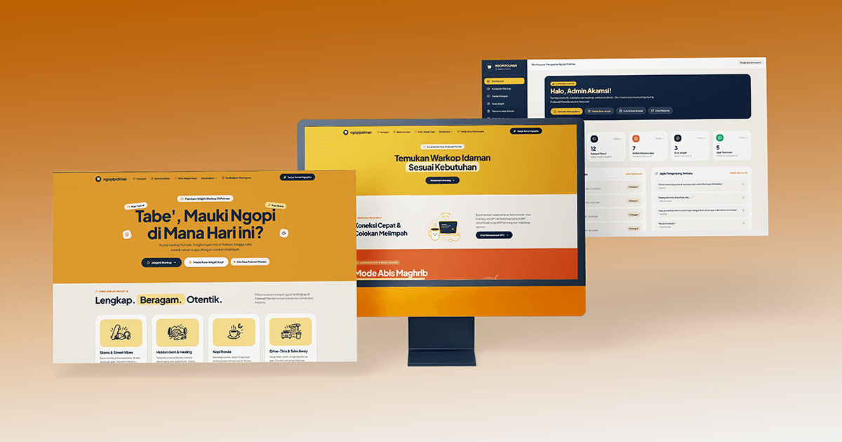 Web App Dinamis Jelajah Kopi Polman